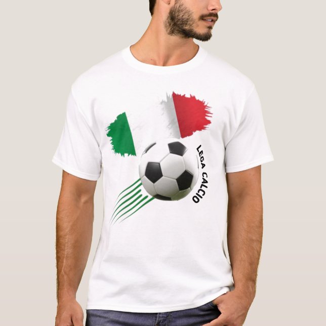 Weißer Italienischer T - Shirt. 04 T-Shirt (Vorderseite)
