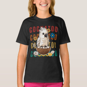 Weißer Kakatovogel T-Shirt