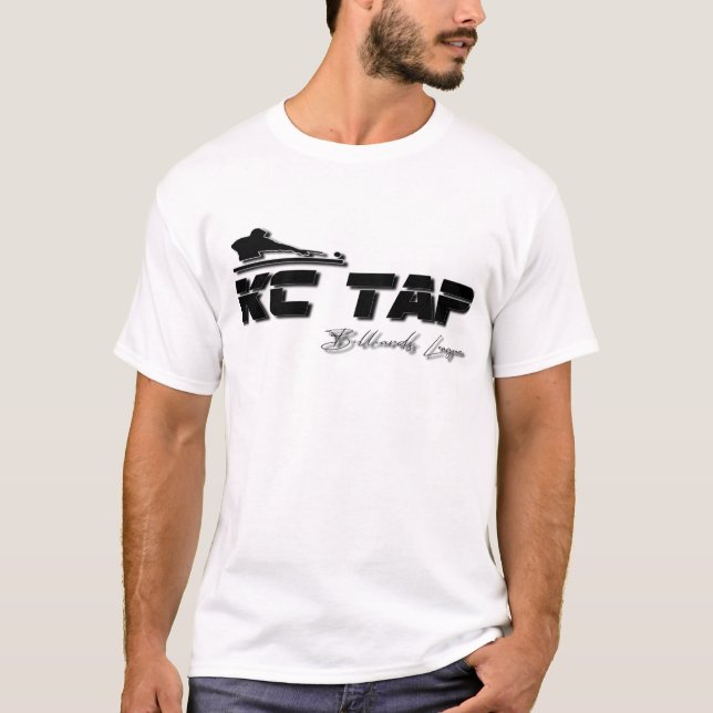 weißer KC-STICH-T - Shirt (Vorderseite)