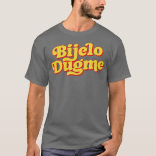 Weißer Knopf T-Shirt