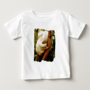 Weißer Koala-Bärn-Baby-T - Shirt