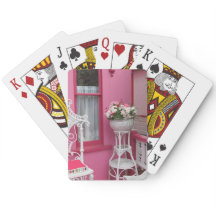 Weißer Korb auf Rosa - Martha's Vineyard