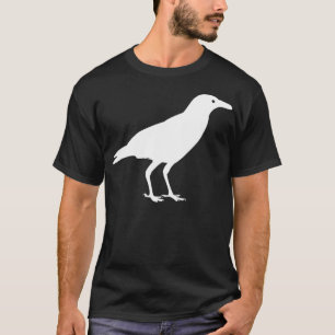 Weißer Krähen-Vogel T-Shirt