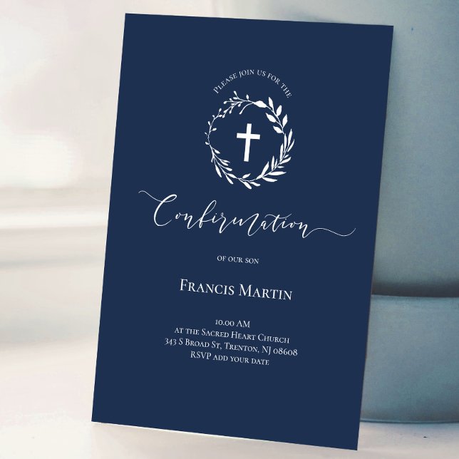 weißer Kranz | Bestätigung Einladung (Von Creator hochgeladen)