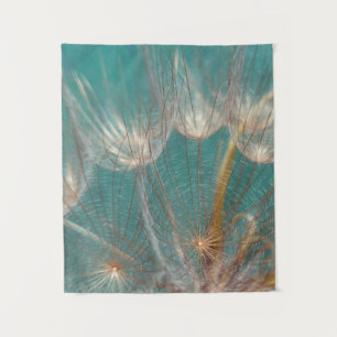 Weißer Kronleuchter in naher Fotografie Wandteppich