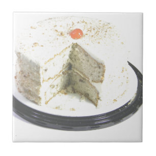 Weißer Kuchen Fliese