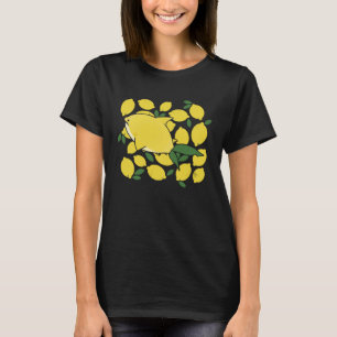 Weißer Lemon Whale Shark Pun Aquatic Animal Shark T-Shirt