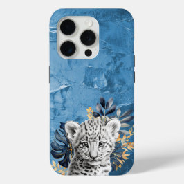 Weißer Leopard Case-Mate iPhone Hülle