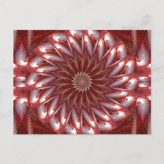 WEISSER LOTUS 14 POSTKARTE (Vorderseite)