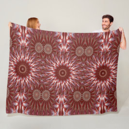 Weißer Lotus 15 Fleecedecke