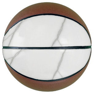 Weißer Marmor Basketball