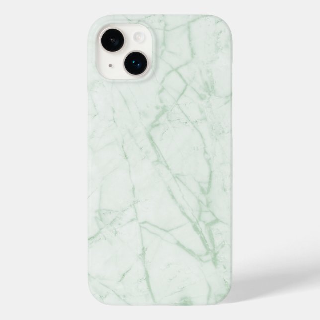 Weißer Marmor Case-Mate iPhone Hülle (Rückseite)
