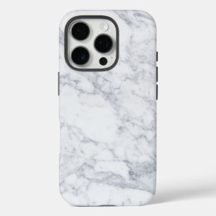 Weißer Marmor iPhone 16 Pro Hülle