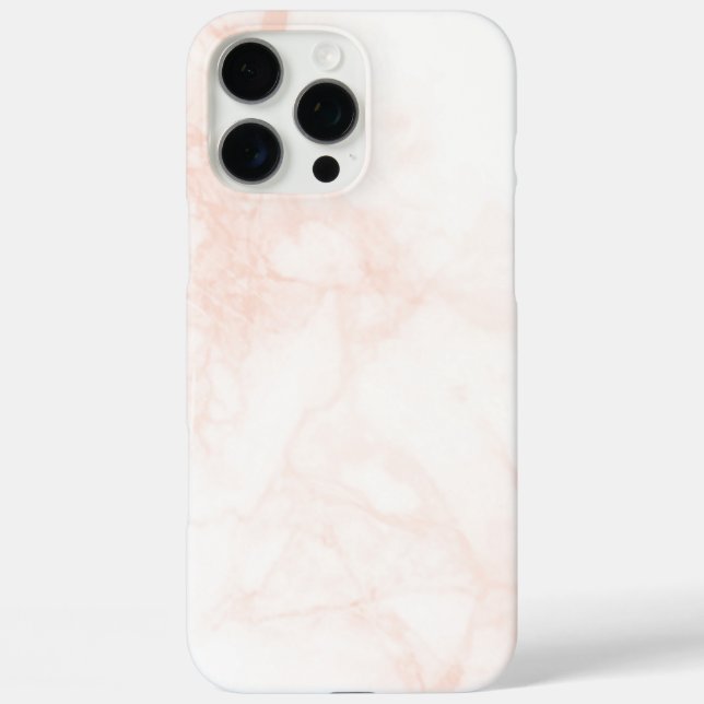 Weißer Marmor Case-Mate iPhone Hülle (Rückseite)