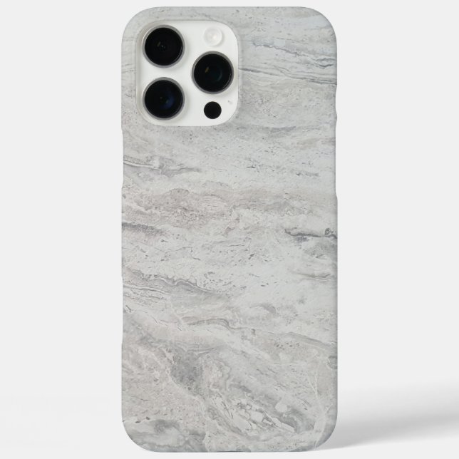 Weißer Marmor Case-Mate iPhone Hülle (Rückseite)