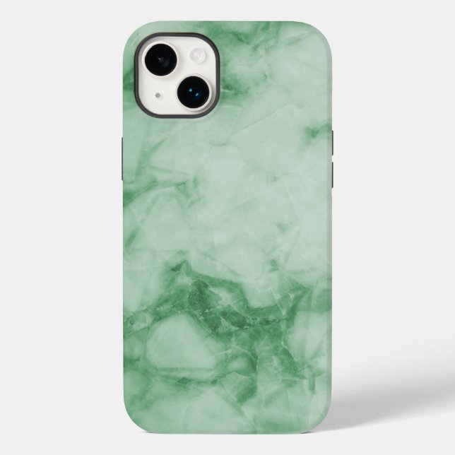 Weißer Marmor Case-Mate iPhone Hülle (Rückseite)