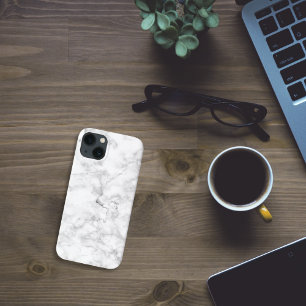 Weißer Marmor Case-Mate iPhone Hülle