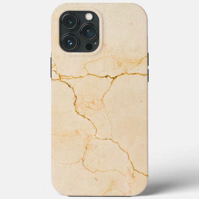 Weißer Marmor Case-Mate iPhone Hülle (Rückseite)