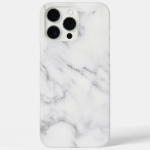 Weißer Marmor iPhone 16 Pro Max Hülle