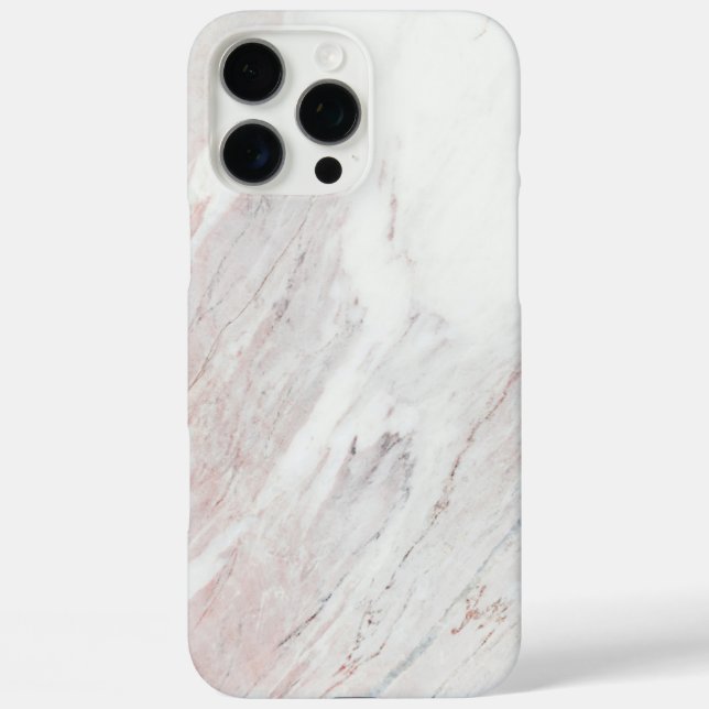 Weißer Marmor Case-Mate iPhone Hülle (Rückseite)