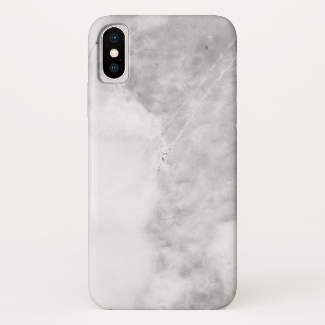 Weißer Marmor Case-Mate iPhone Hülle (Rückseite)