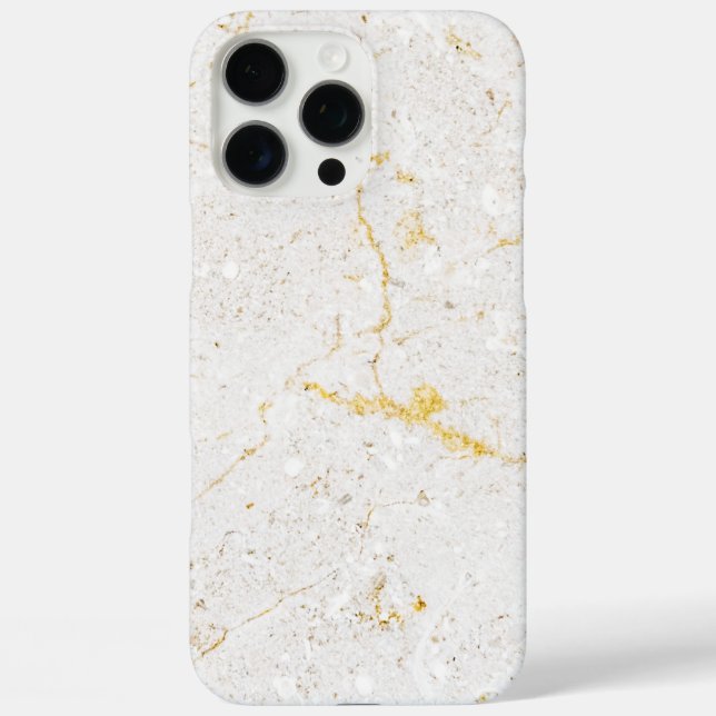 Weißer Marmor Case-Mate iPhone Hülle (Rückseite)