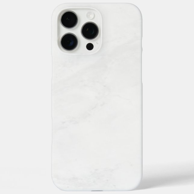 Weißer Marmor Case-Mate iPhone Hülle (Rückseite)