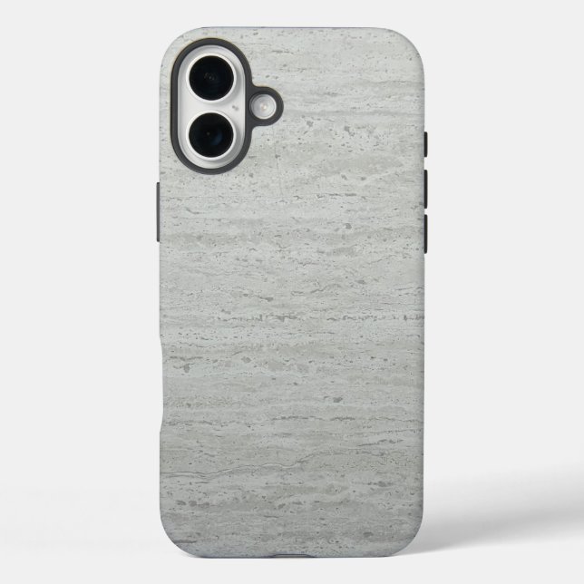 Weißer Marmor Case-Mate iPhone Hülle (Rückseite)