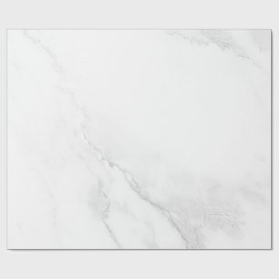 Weißer Marmor Geschenkpapier
