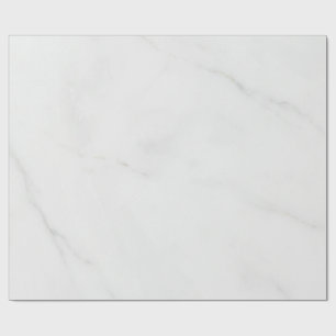 Weißer Marmor Geschenkpapier