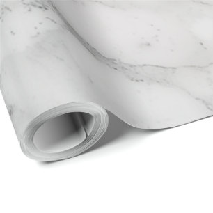 Weißer Marmor Geschenkpapier
