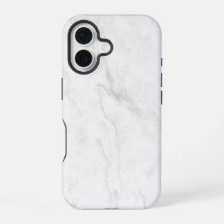  Weißer Marmor iPhone 16 Hülle