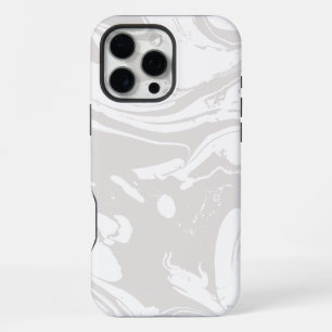Weißer Marmor iPhone 16 Pro Max Hülle