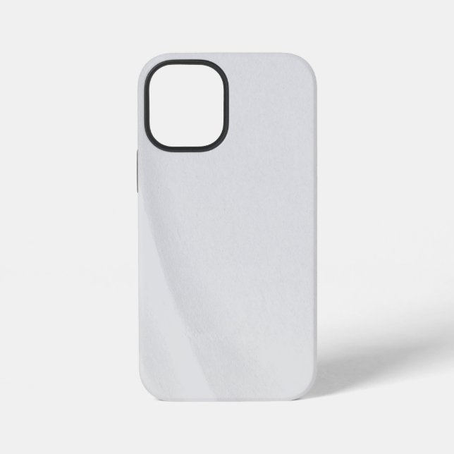 Weißer Marmor iPhone Hülle (Rückseite)