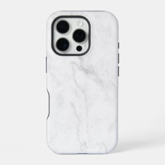  Weißer Marmor iPhone 16 Pro Hülle
