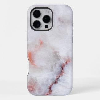 Weißer Marmor iPhone 16 Pro Max Hülle