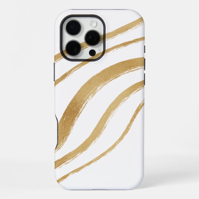 Weißer Marmor iPhone Hülle (Rückseite)