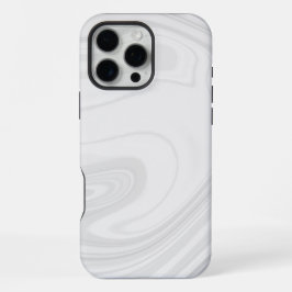 Weißer Marmor iPhone 16 Pro Max Hülle