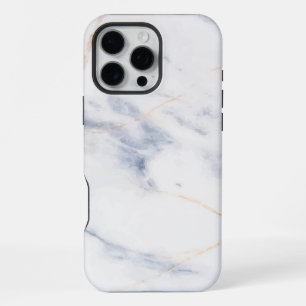 Weißer Marmor iPhone 16 Pro Max Hülle