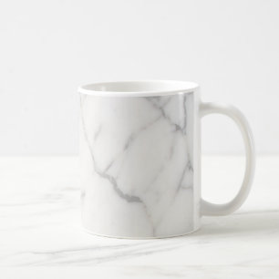 Weißer Marmor Kaffeetasse