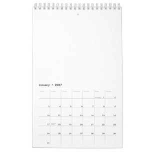 Weißer Marmor  Kalender