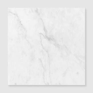  Weißer Marmor Magnetkarte