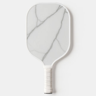 Weißer Marmor Pickleball Schläger