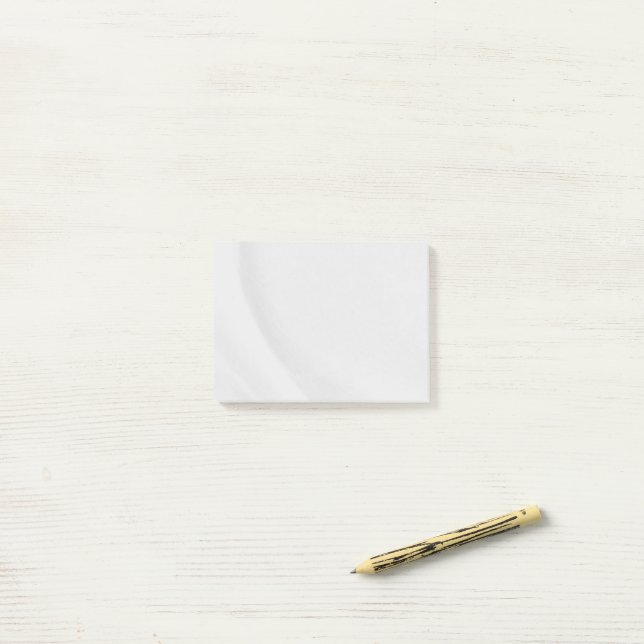 Weißer Marmor Post-it Klebezettel (Auf Schreibtisch)