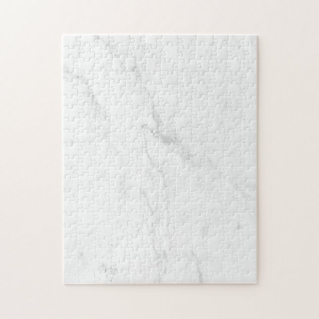 Weißer Marmor Puzzle (Vertikal)