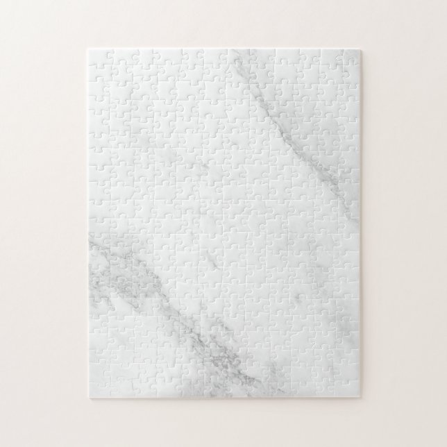 Weißer Marmor Puzzle (Vertikal)
