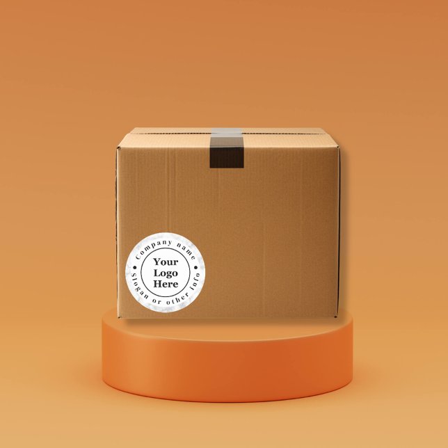 Weißer Marmor Runder Aufkleber (Von Creator hochgeladen)