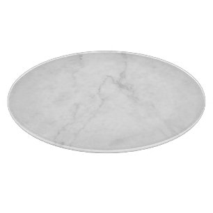 Weißer Marmor Schneidebrett