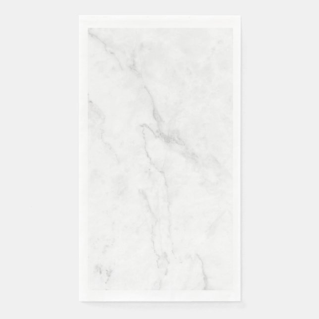  Weißer Marmor Serviette (Vorderseite)