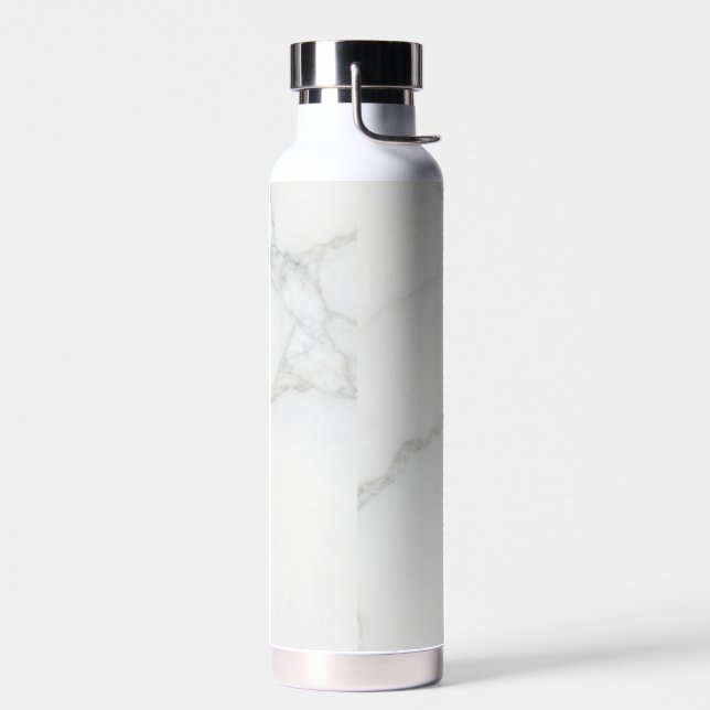 Weißer Marmor Trinkflasche (Links)